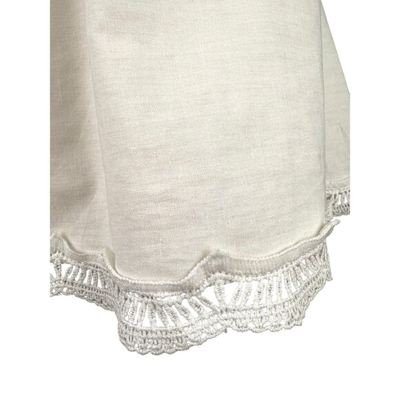 Spring Cottage Boho Embroidered Romwe Cold Shoulder Floral Blouse, Women's XL - Picture 8 of 10